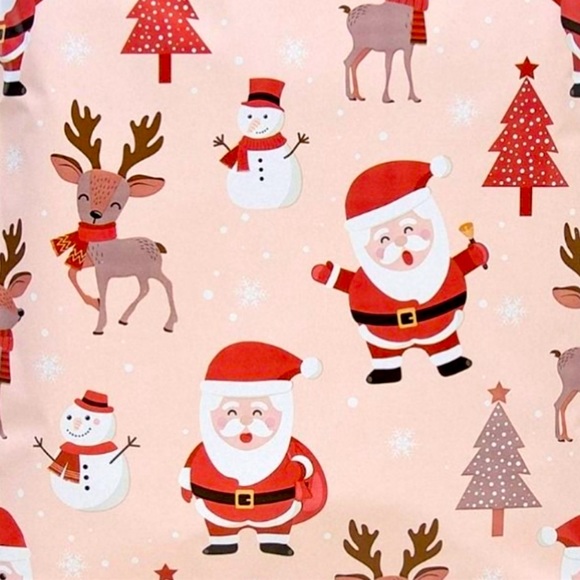 Christmas Santa & Reindeer Poly Mailers Holiday Shipping Bags Nwt - Picture 3 of 3